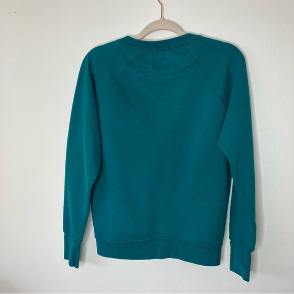Vintage Champion teal sweatshirt M - Picture 3 of 5